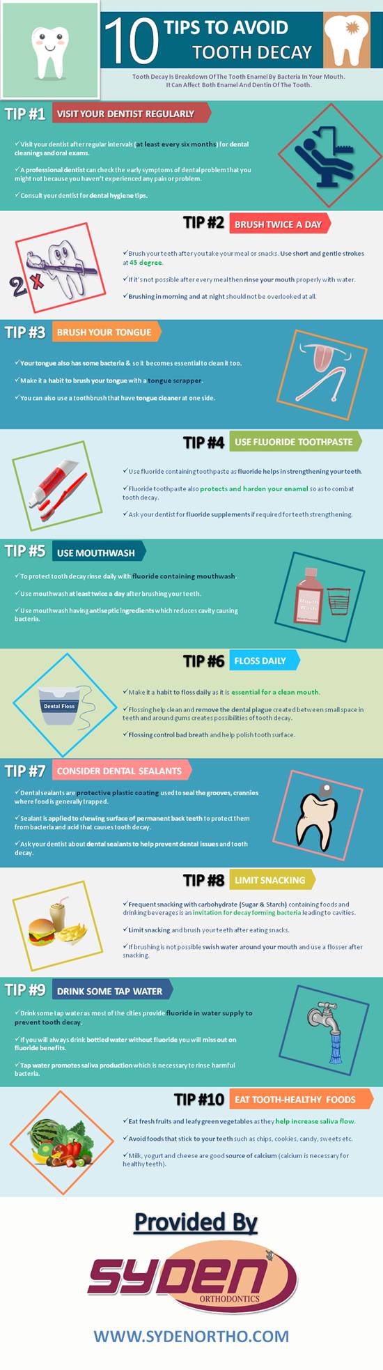 10 TIPS TO AVOID TOOTH DECAY EVERYONE SHOULD KNOW (INFOGRAPHIC ...